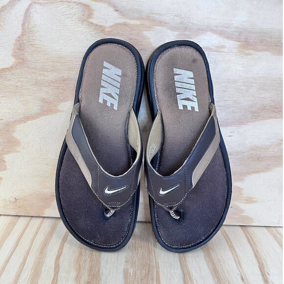 Nike - Comfort Thong - Flip Flop Sandals - Brown - Men's - 9 - 431880-202 - Picture 7 of 9